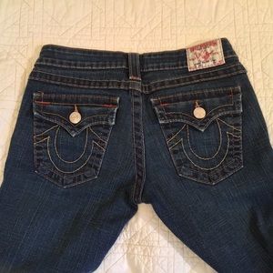 True Religion Joey Jeans Flair Size 28 Like New